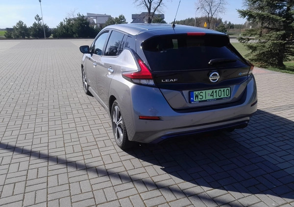 Nissan Leaf cena 72500 przebieg: 32000, rok produkcji 2018 z Siedlce małe 46